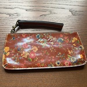 Patricia Nash Slim Tan Prairie Rose
